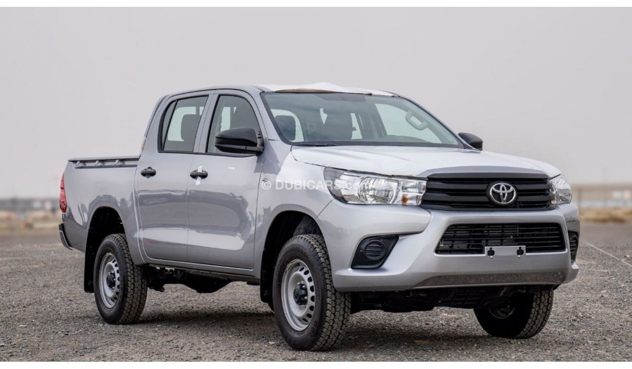 تويوتا هيلوكس (LHD) TOYOTA HILUX DC 2.4D MT 4X4 P.WINDOW MY2024 – SILVER