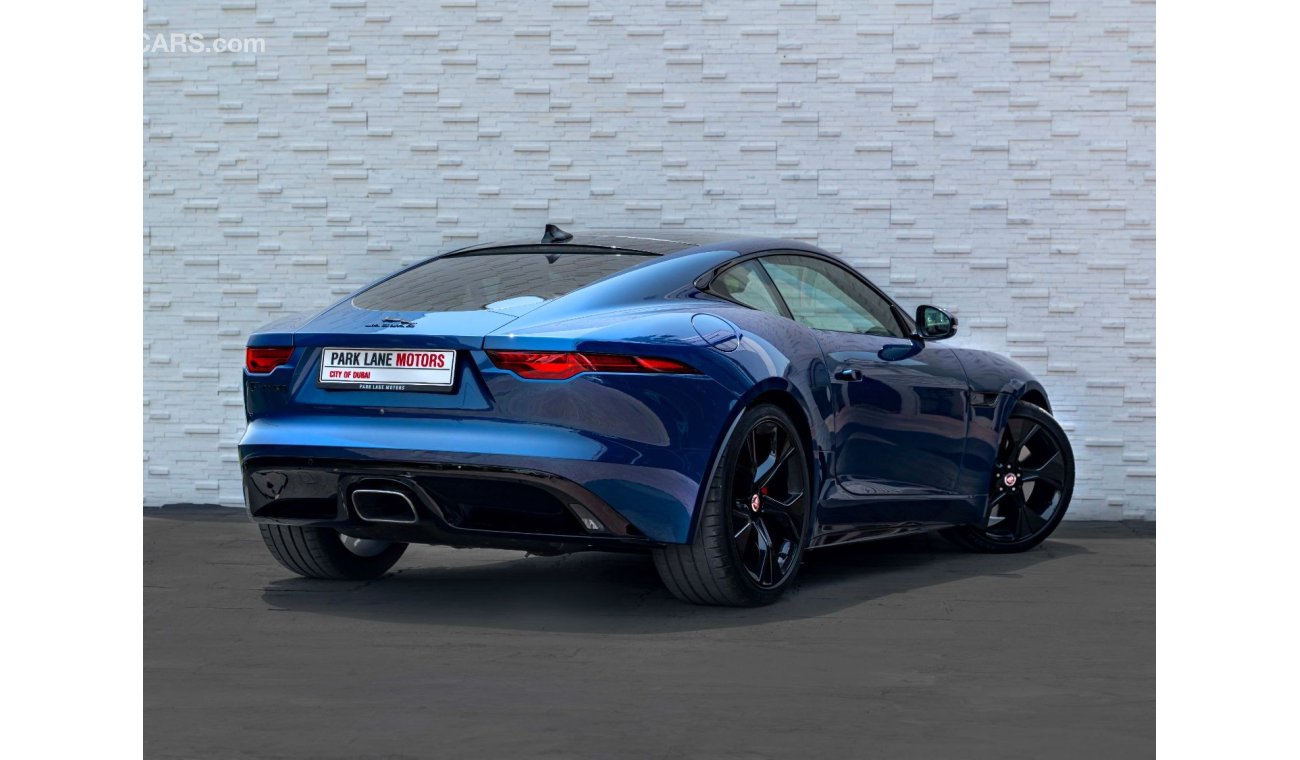 Jaguar F Type AED 3,302 PM • F TYPE R-DYNAMIC • LOW KMS • 2.0L TURBOCHARGED I4 • GCC SPECS • PRISTINE CONDITION