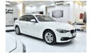 BMW 318i EXCELLENT DEAL for our BMW 318i ( 2017 Model ) in White Color GCC Specs