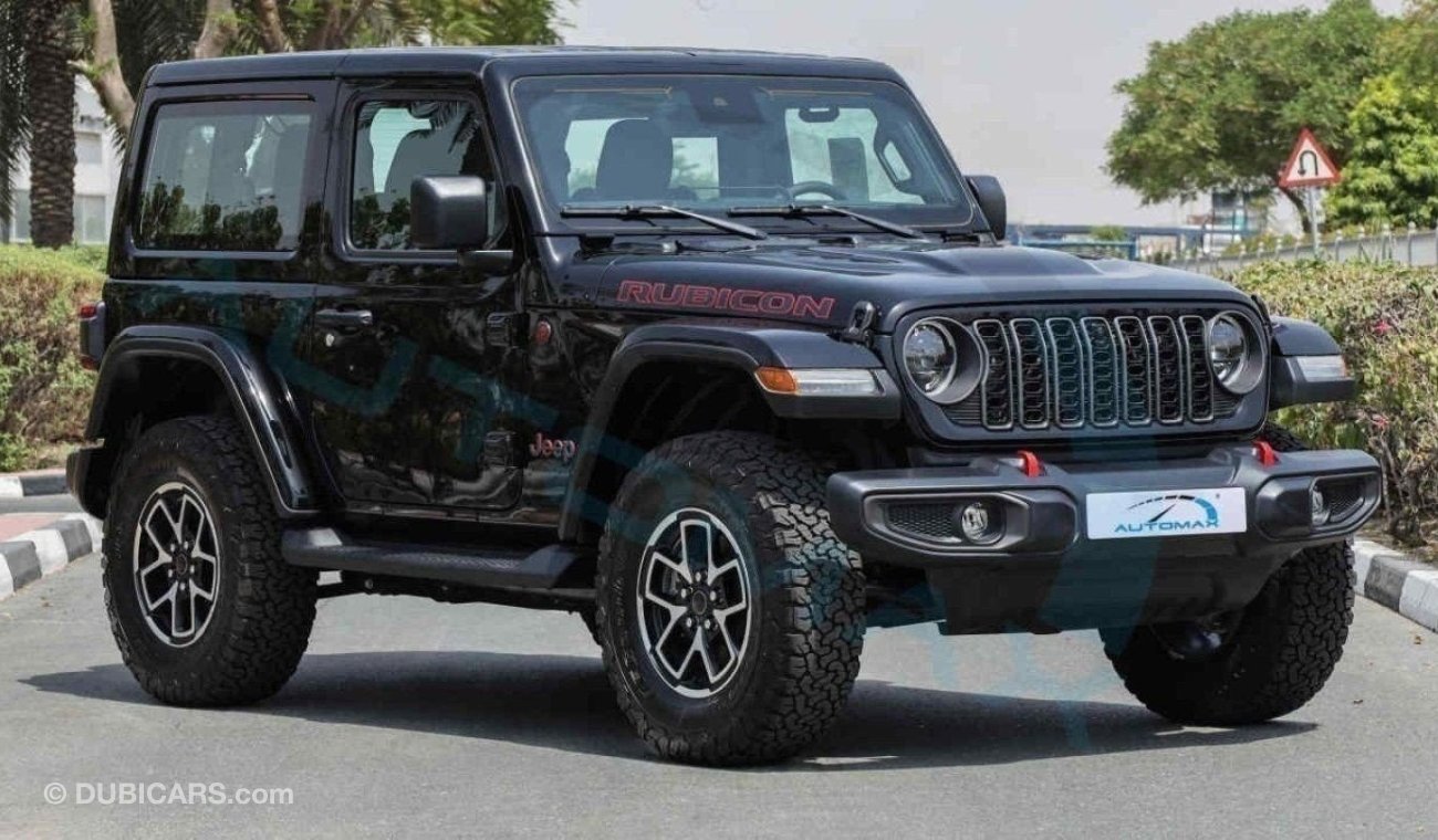 جيب رانجلر Rubicon I4 2.0L Turbo , 2024 GCC  , 0Km , With 3 Years or 60K Km Warranty @Official Dealer