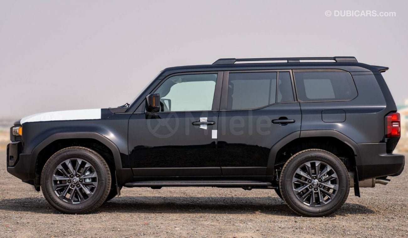 تويوتا برادو 250 WX+ LUXURY 2.4L PETROL - BLACK: NEW SHAPE (EXPORT ONLY)