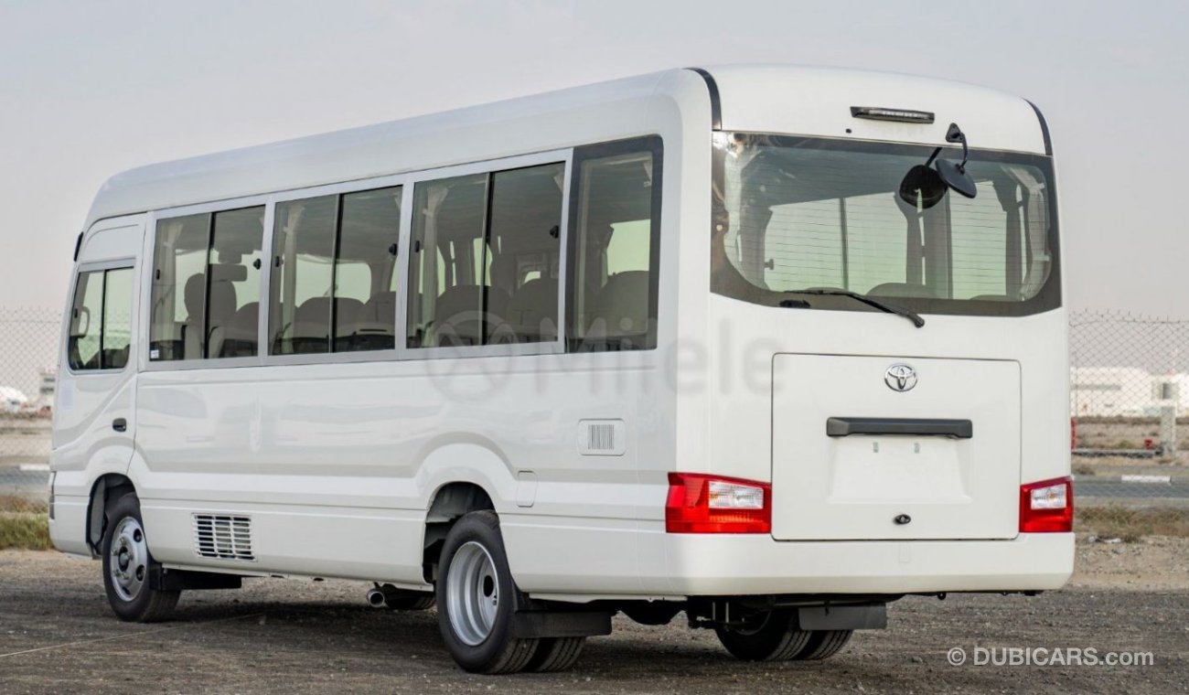 Toyota Coaster 4.2L DIESEL MT 30-SEATER: WITH SNORKEL, AC, ABS, AIRBAG