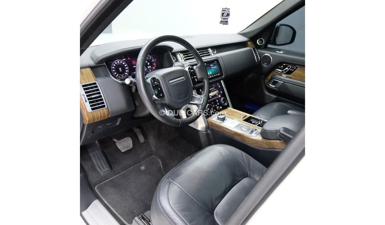 لاند روفر رينج روفر HSE 3.0L (380 HP) Land Rover Range Rover Vogue HSE 2019 Supercharged 4WD White 2 Keys FSH AI Tayer