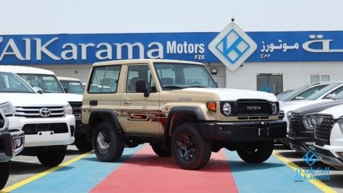 Toyota Land Cruiser Hard Top LC71 4.0L  Petrol - MANUAL-FULL OPTION -WINCH-DIFFLOCK-COOLBOX-ALLOY WHEELS-TOUCH SCREEN-POWER WINDO