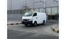 Nissan Urvan Panel Van Std GCC VAN CHILLER