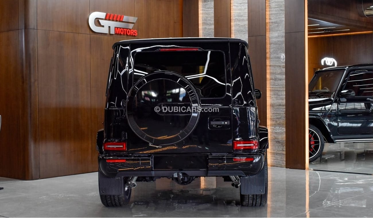 مرسيدس بنز G 63 AMG MERCEDES BENZ G63 AMG DOUBLE NIGHT PACKAGE 2024 FULL OPTION