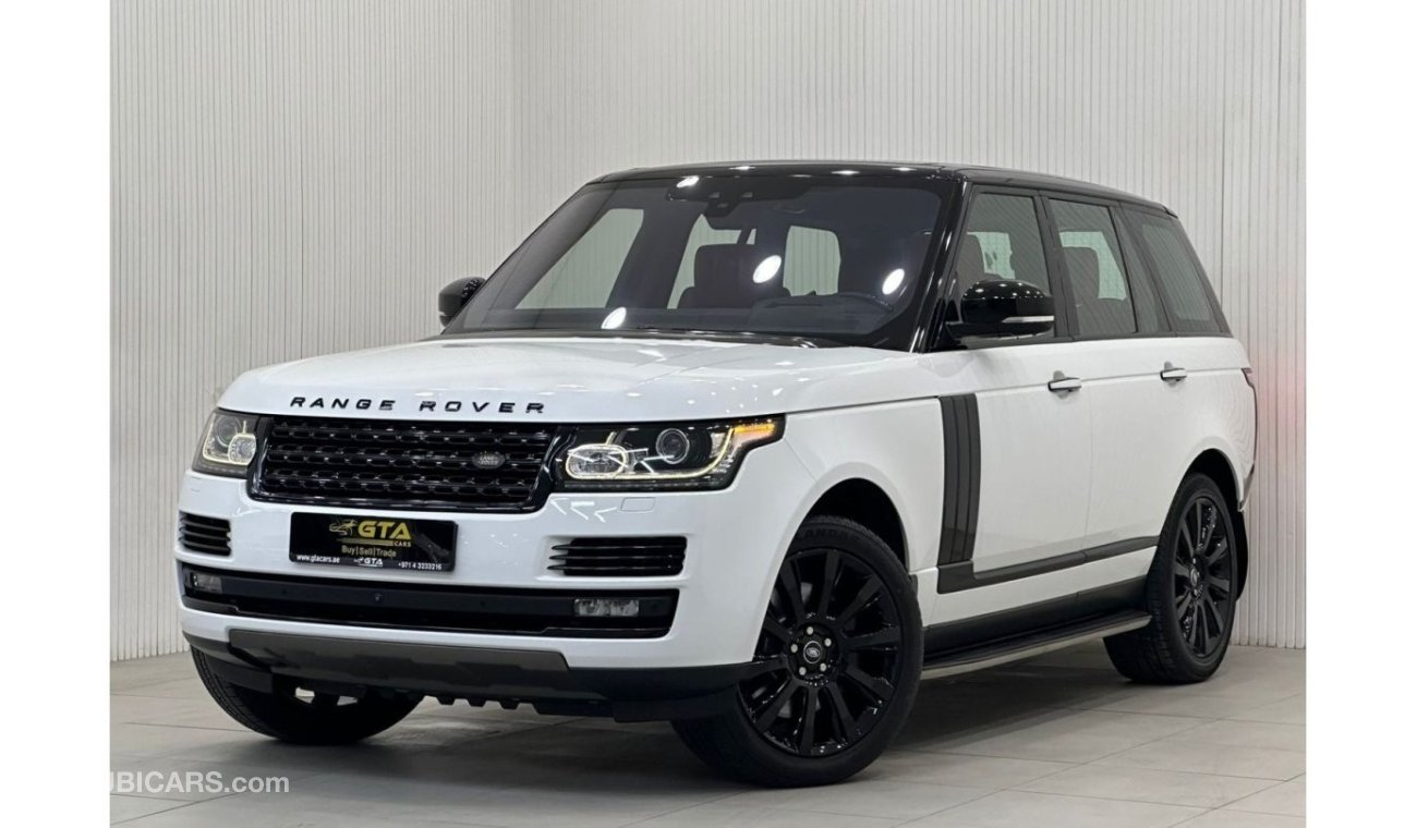 لاند روفر رانج روفر فوج إس إي سوبرتشارج 2017 Range Rover Vogue SE Supercharged, Warranty, Service History, Fully Loaded, GCC