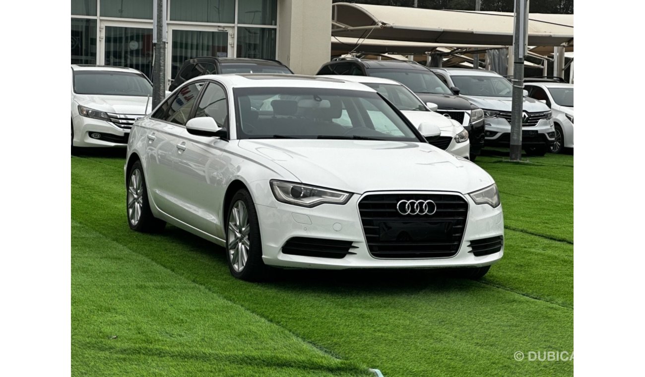 Audi A6 TFSI S-Line MODEL 2014 GCC CAR PERFECT CONDITION INSIDE AND OUTSIDE FULL OPTION SUN ROOF LEATHER SEA