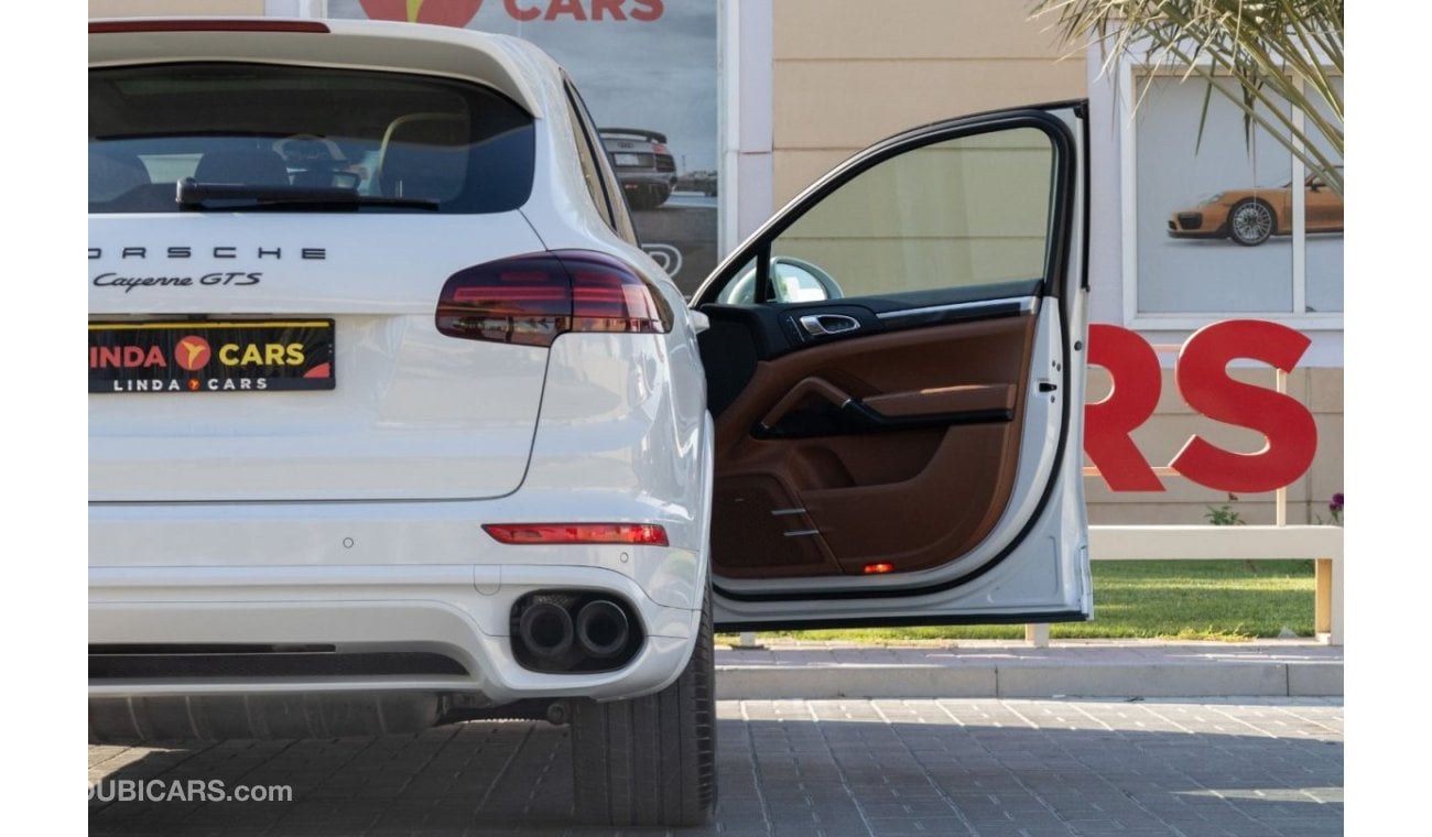 بورش كايان جي تي أس Porsche Cayenne GTS 2016 GCC under Warranty with Flexible Down-Payment.