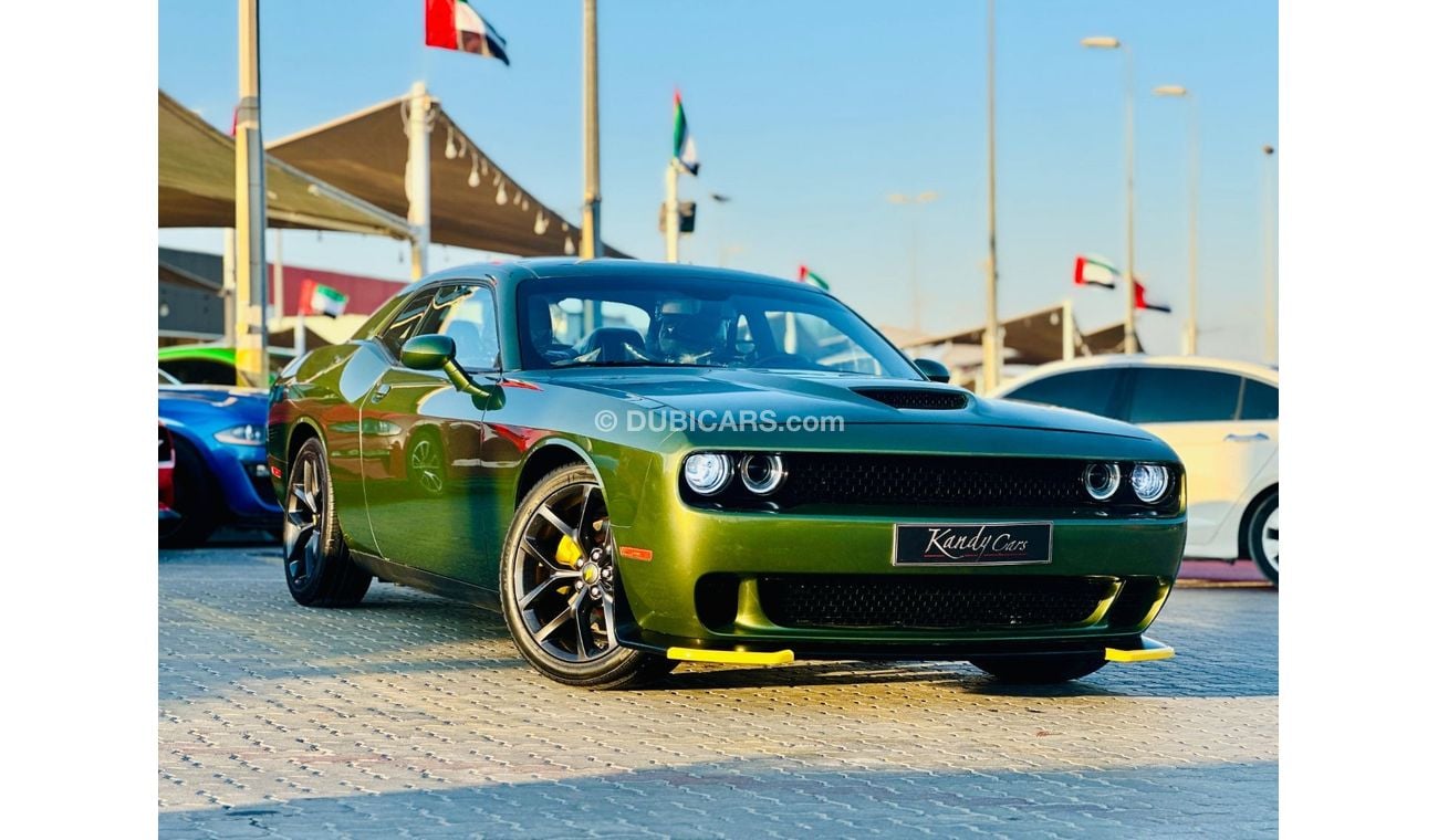 Dodge Challenger GT 3.6L | Monthly AED 1420/- | 0% DP | Super Track Pak | Touch Screen | Paddle Shifters | # 28526