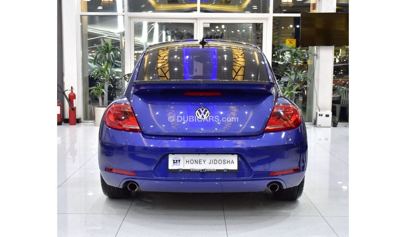 Volkswagen Beetle EXCELLENT DEAL for our Volkswagen Beetle ( 2015 Model ) in Blue Color GCC Specs