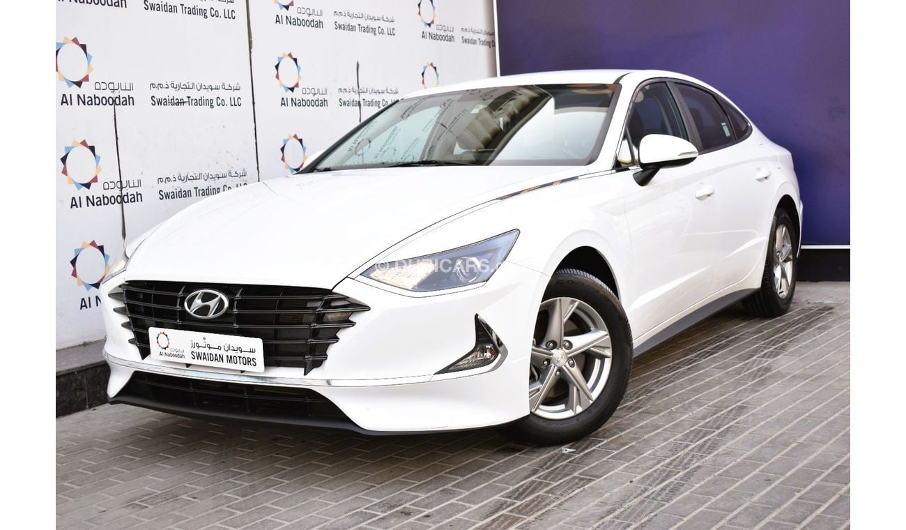 Hyundai Sonata Smart 2.5L AED 1039 PM | 2.5L SMART GCC DEALER WARRANTY WITH REAR CAMERA AND SENSOR