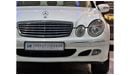 Mercedes-Benz E 320 EXCELLENT DEAL for our Mercedes Benz E320 ELEGANCE ( LIMOUSINE ) 2003 Model!! in White Color! GCC Sp