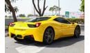 فيراري 458 Std 4.5L GCC SPEC NEAT AND CLEAN