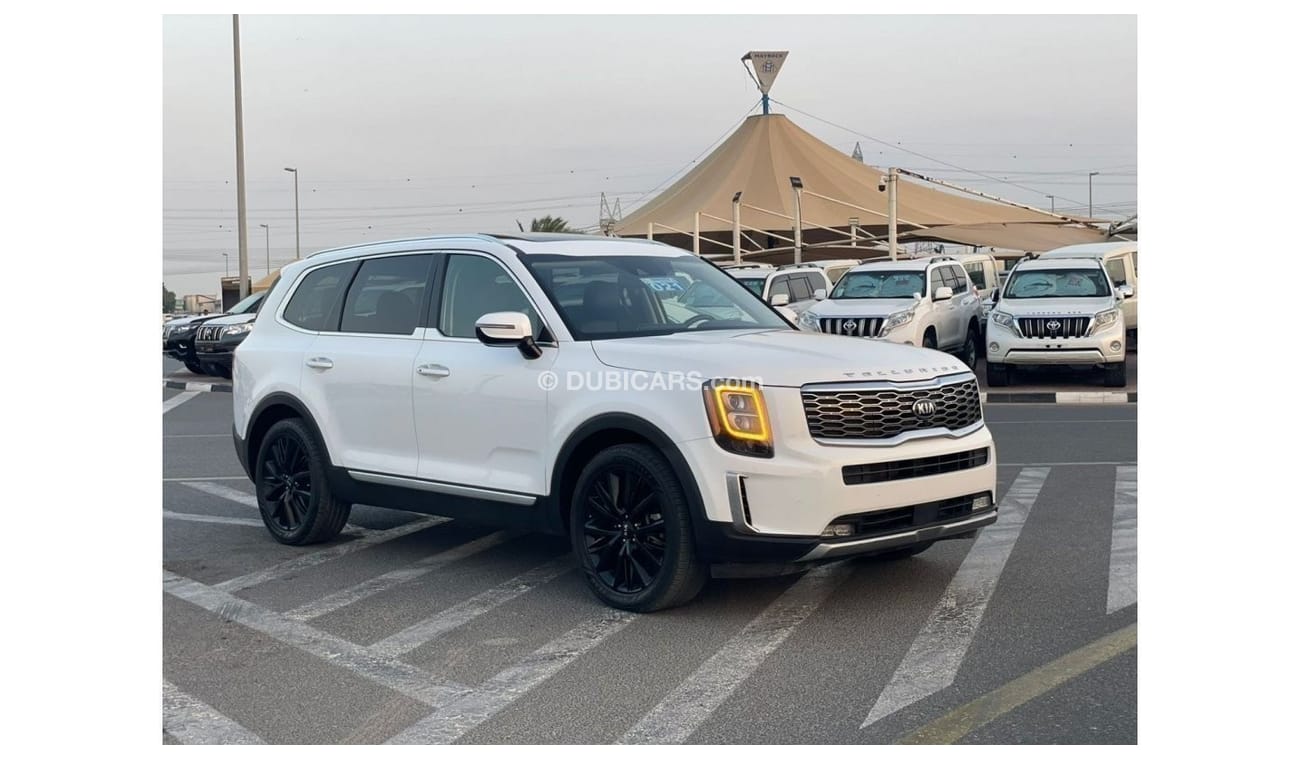 كيا تيلورايد 2020 Kia Telluride SX 3.8L V6 - 360* camera Super Clean Full Option