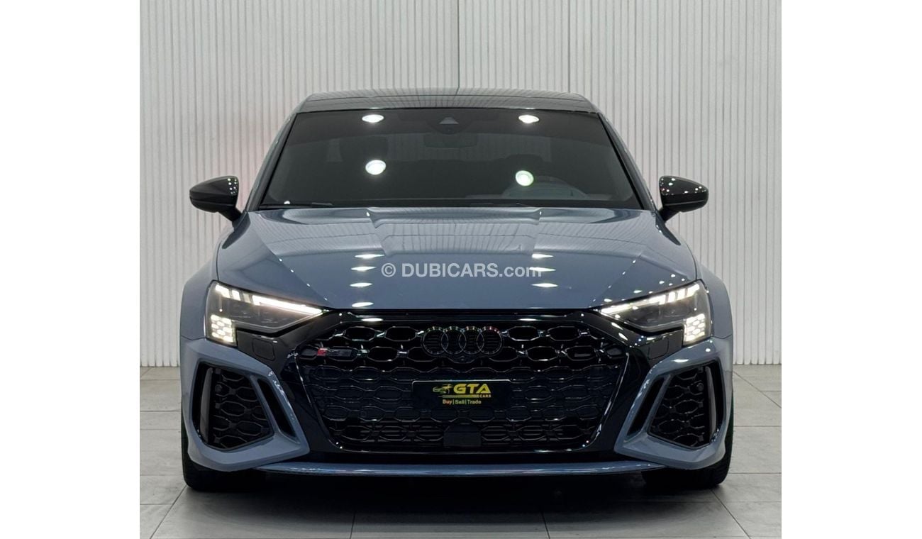 أودي RS3 TFSI quattro 2.5L Sedan 2024 Audi RS3 Quattro, Nov 2028 Audi Warranty + Service Pack, Full Options,