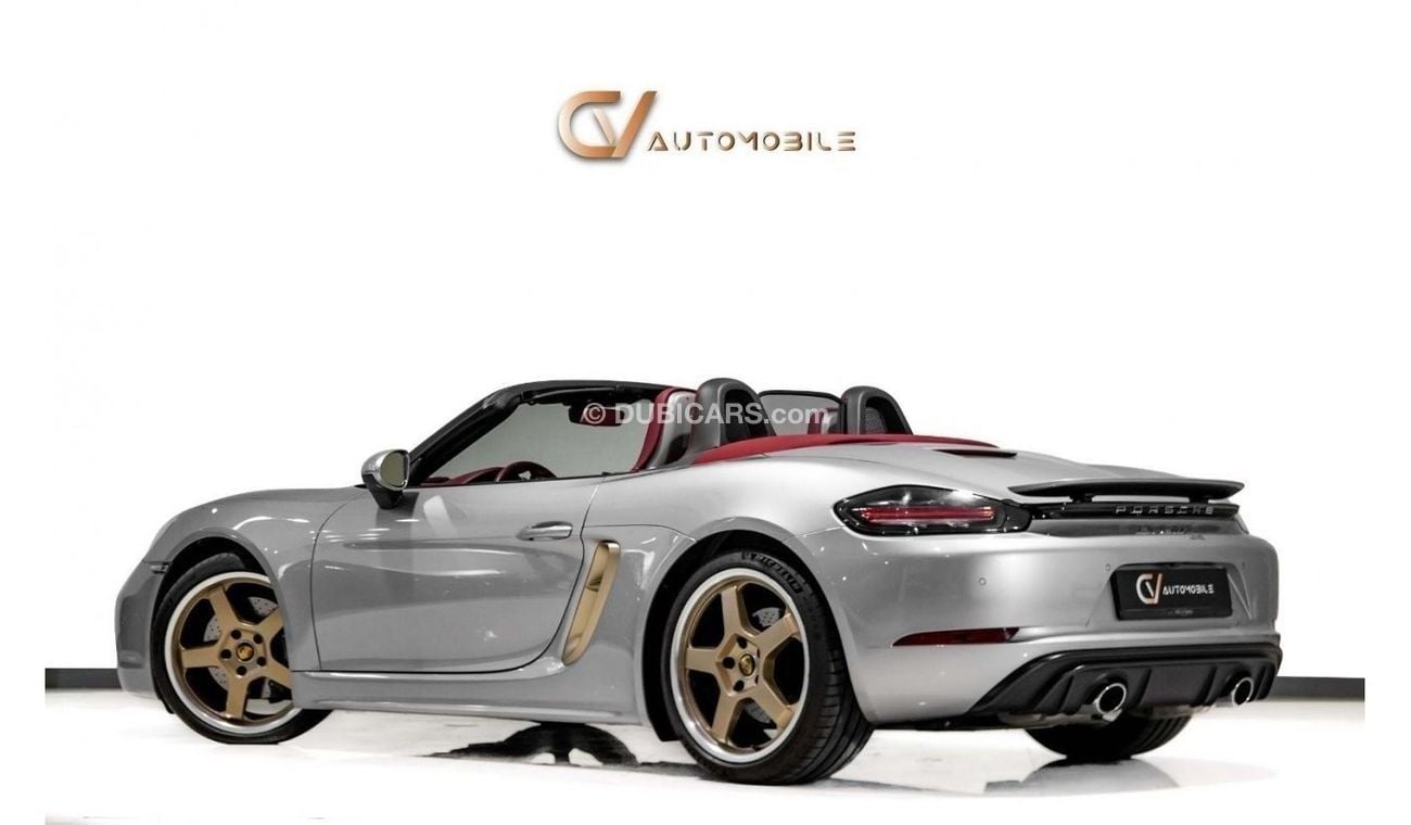 Porsche 718 Boxster 25 Years GCC Spec - With Warranty