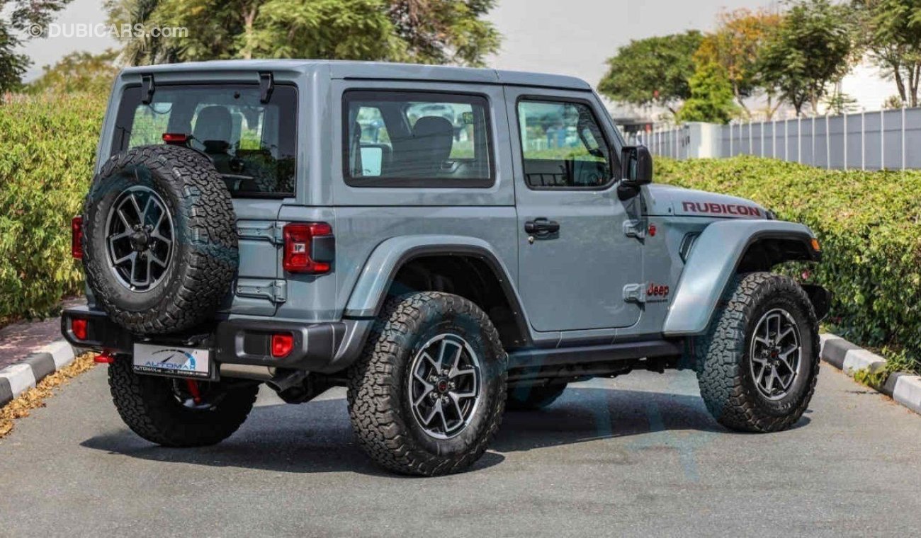 Jeep Wrangler Rubicon V6 3.6L 4X4 , 2024 GCC , 0Km , With 3 Years or 60K Km Warranty @Official Dealer