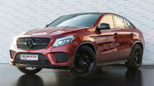 Mercedes-Benz GLE 43 AMG AED 2,988 PM • GLE 43 AMG COUPE • GCC SPECS • 3.0L TURBO-CHARGED V6 • PRISTINE CONDITION