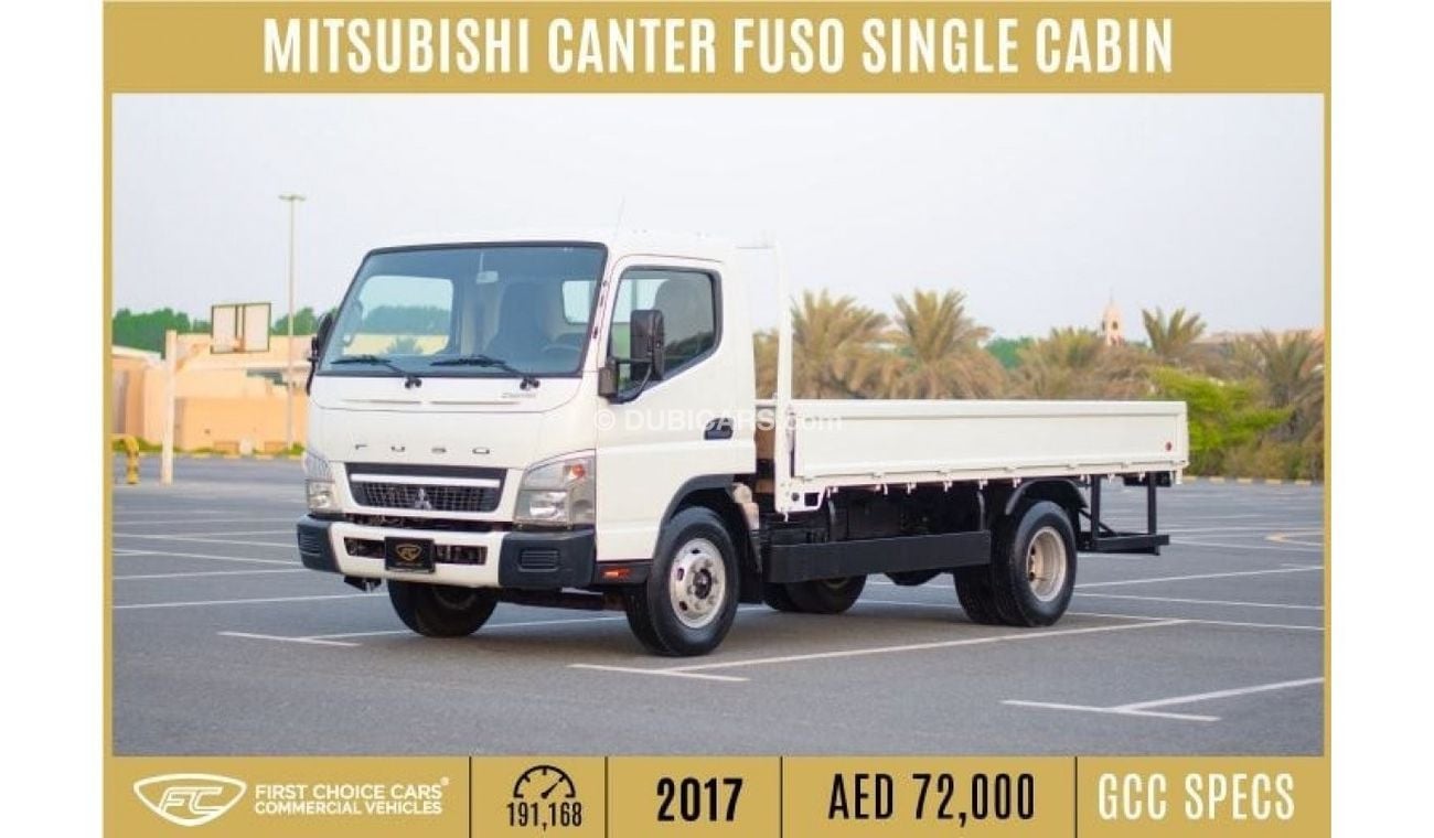 Mitsubishi Canter 2017 | MITSUBISHI CANTER FUSO | SINGLE CABIN | GCC SPECS | M14872