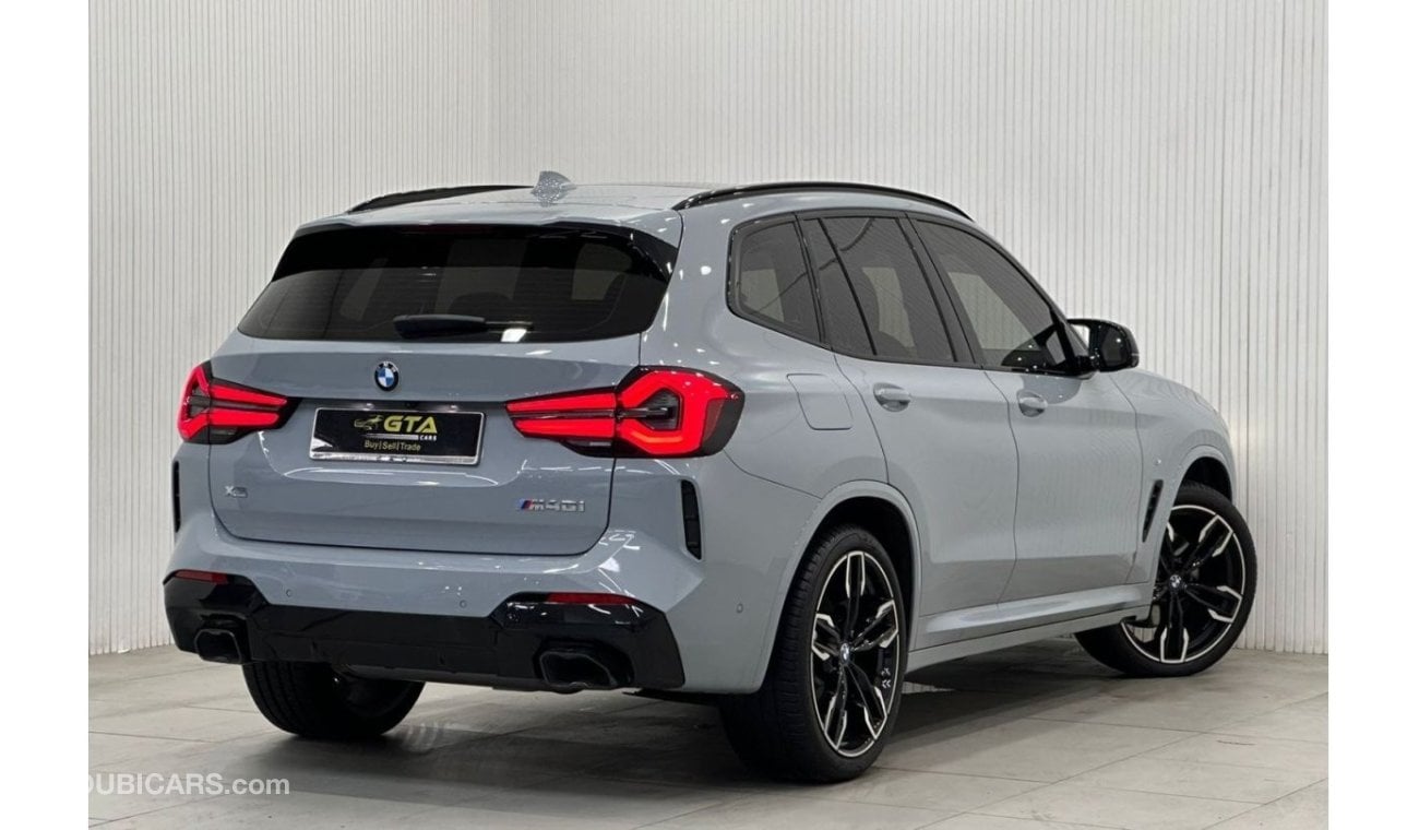 بي أم دبليو X3 2024 BMW X3 M40i M-Sport, 5 Years BMW Warranty + Service Pack, Full Options, Low Kms, GCC