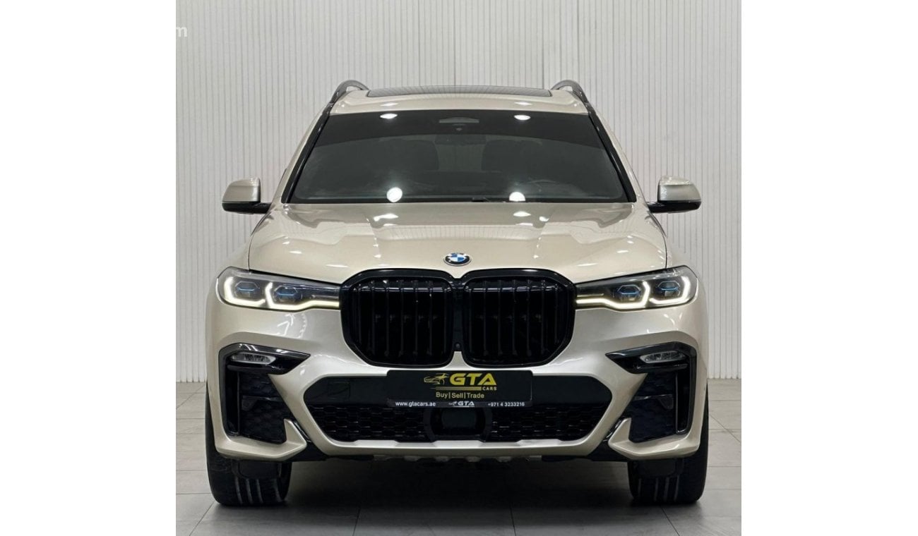 بي أم دبليو X7 2019 BMW X7 xDrive50i M-Sport 6 Seater, Oct 2024 BMW Warranty + Service Pack, Full Options, GCC