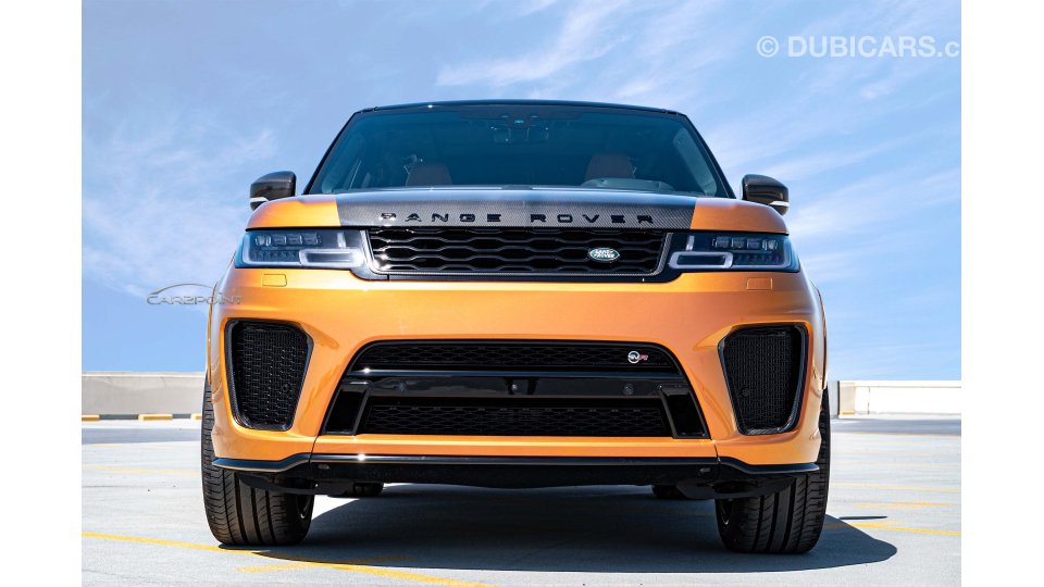 Land Rover Range Rover Sport SVR for sale. Orange, 2020