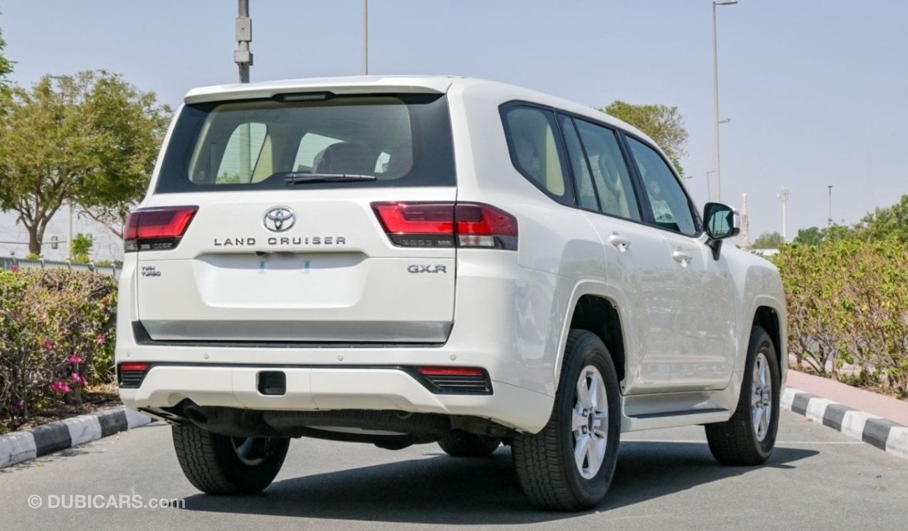 تويوتا لاند كروزر Toyota Land Cruiser GXR L1 - 3.5L Petrol - White -2024 (Export)