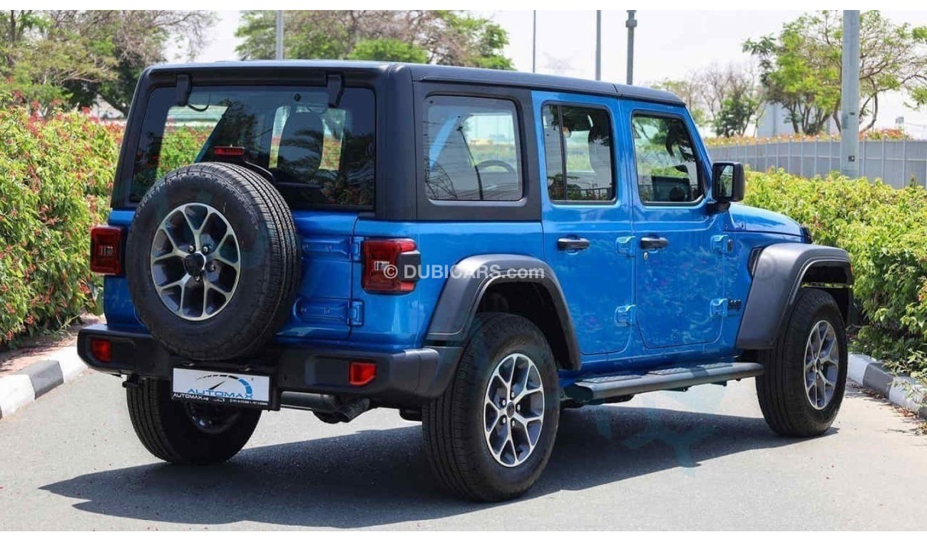 Jeep Wrangler Unlimited Sport S Turbo , 2024 GCC , 0Km , With 3 Years Warranty @ Official Dealer