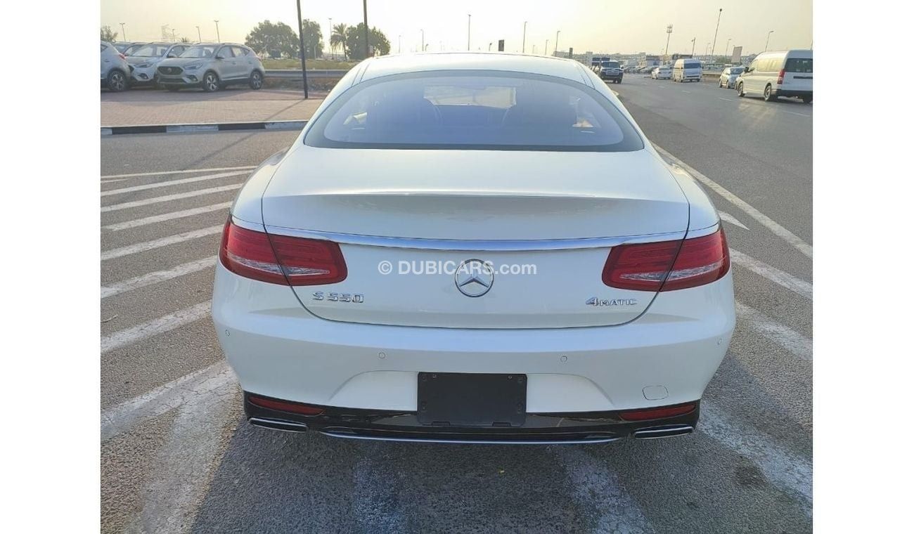 مرسيدس بنز S 550 كوبيه Mercedes-benz || s550- 4Matic || Coupe  || 2017 WHITE PETROL 85491	LHD AUTO	WDD2173851A009930