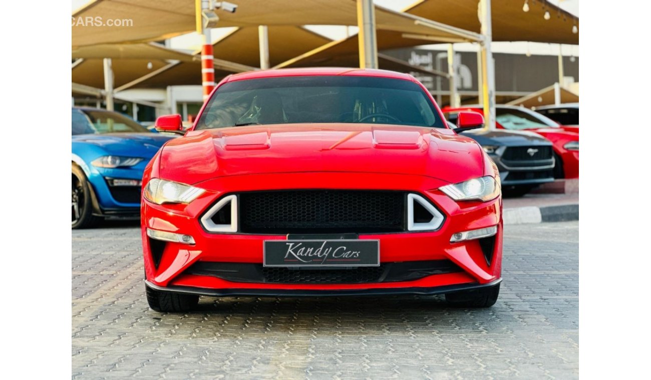 Ford Mustang GT | Monthly AED 1360/- | 0% DP | Paddle Shifters | Leather Seats | Rear View Camera | # 33782