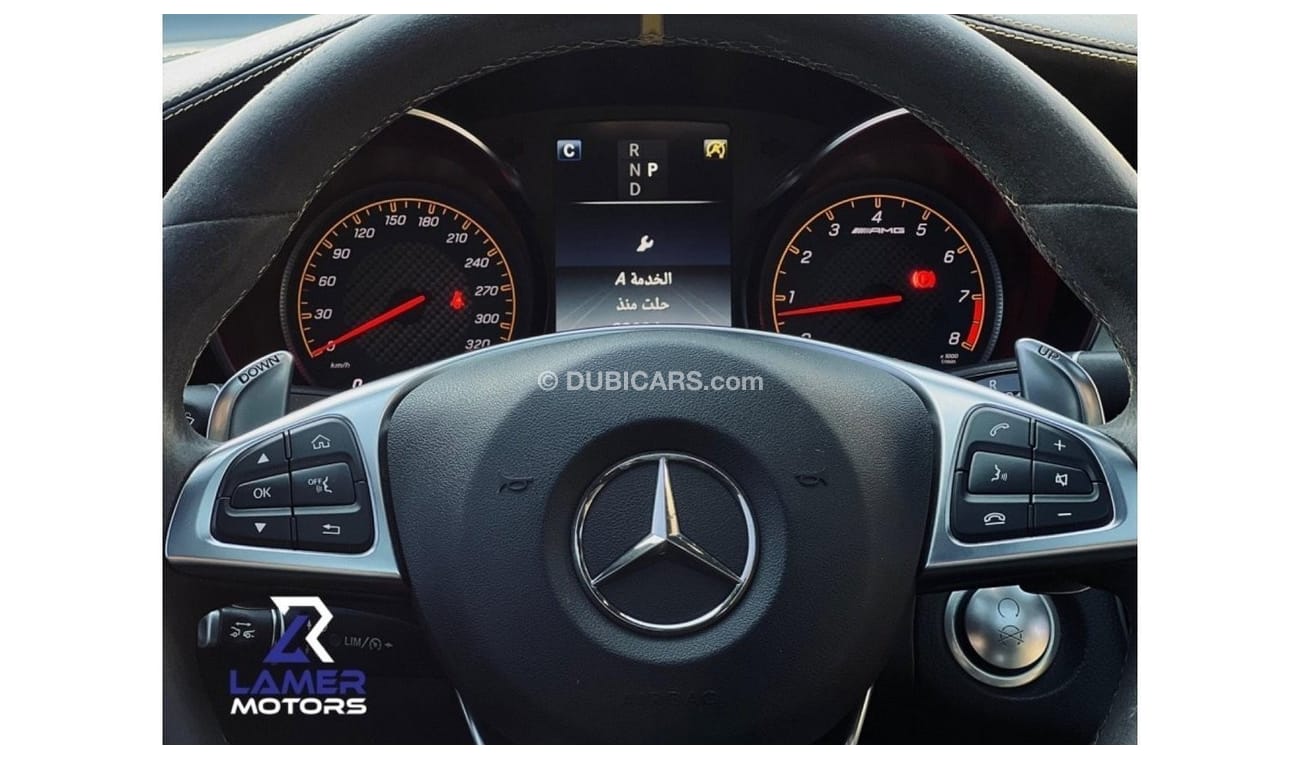 Mercedes-Benz GLC 63 AMG Gcc-Single owner- without any accidents