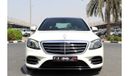 Mercedes-Benz S 320 MERCEDES S320 AMG 2020 GCC GARGASH LOW MILEAGE SINGLE OWNER IN MINT CONDITION