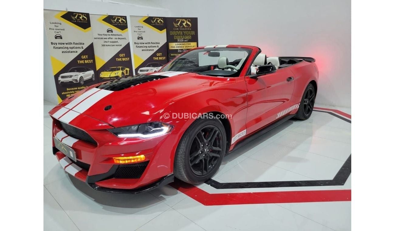 Ford Mustang AED 1,200 P.M | 2020 FORD MUSTANG Eco Boost | V4 2.3L | American Specs