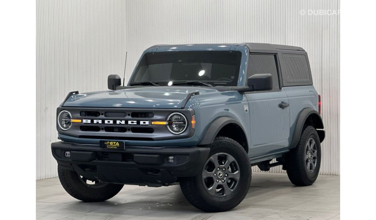 Ford Bronco Big Band 2021 Ford Bronco Big Bend, Al-Tayer Agency Warranty + Service Contract , Agency Service His