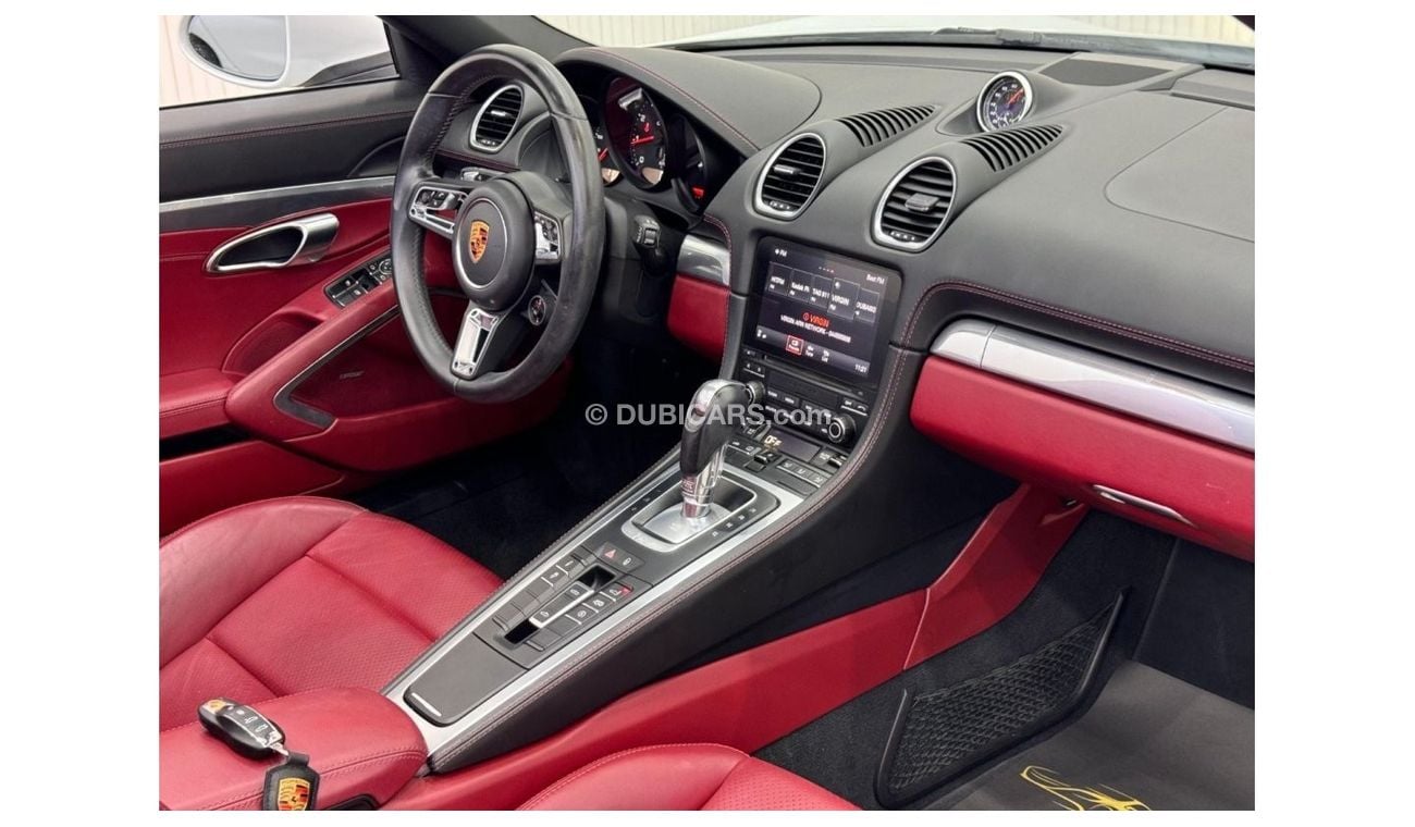 بورش بوكستر 718 2019 Porsche 718 Boxster GTS, One Year Warranty, Porsche Agency Full Service History, GCC