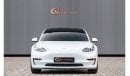 Tesla Model 3 Performance - GCC Spec - With Warranty