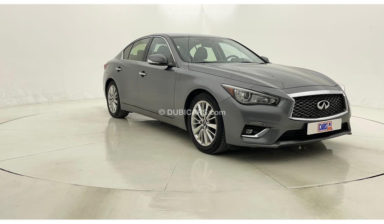 إنفينيتي Q50 LUXE 3 | بدون دفعة مقدمة | اختبار قيادة مجاني للمنزل