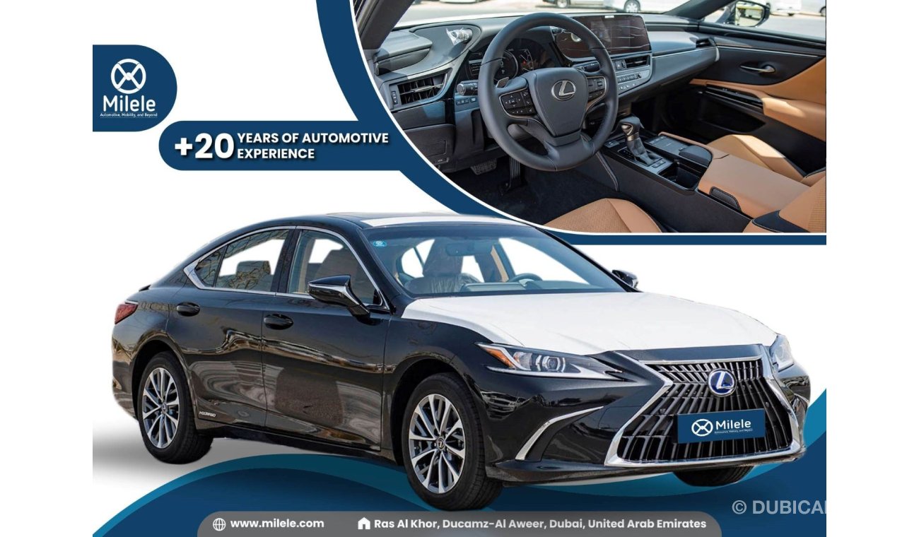 Lexus ES 300 2.5L HYBRID: SUNROOF, REAR SPOILER, SMART ENTRY, LEATHER, REAR CAMERA