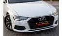 Audi A6 40 TFSI 2.0L Audi A6 40TFSI 2022 GCC under Warranty with Flexible Down-Payment.