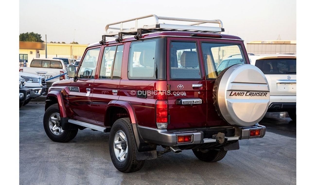 Toyota Land Cruiser Hard Top Toyota Land Cruiser 4.0L V6 MT Hardtop 5-Door -Manual Gear- Red