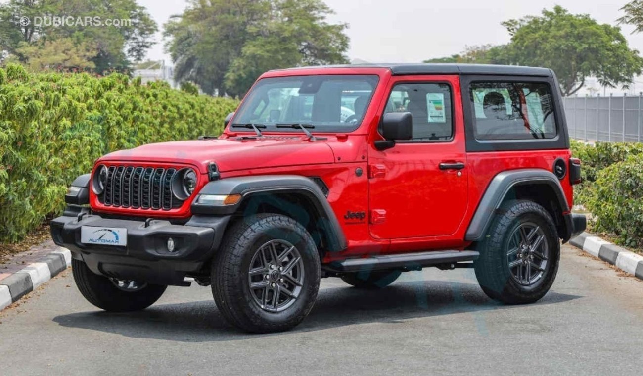 Jeep Wrangler (ТОЛЬКО НА ЭКСПОРТ , For Export) Sport S I4 2.0L Turbo , 2024 GCC , 0Km