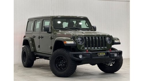 جيب رانجلر 2022 Jeep Wrangler Unlimited Rubicon, July 2027 Jeep Warranty, Very Low Kms, Full Options, GCC