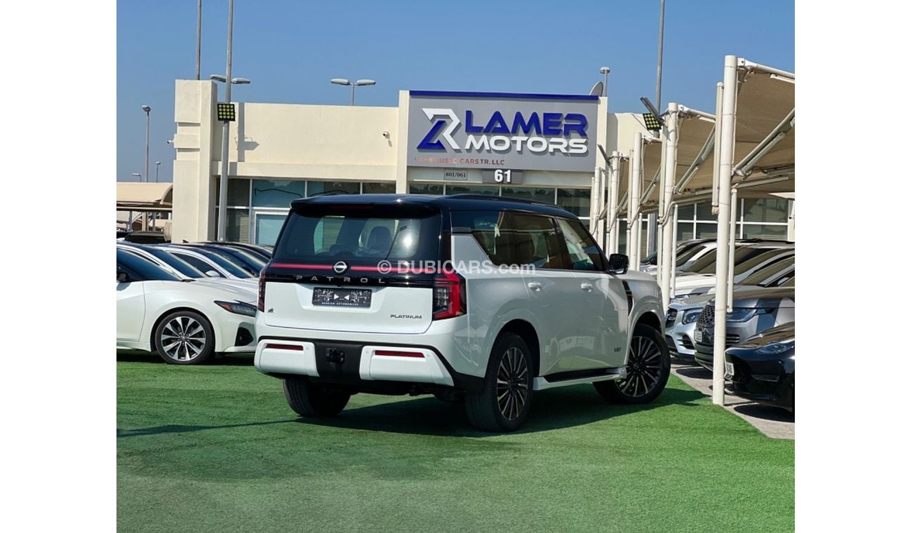 نيسان باترول 6200 Monthly payments / Nissan Patrol 2025 / Full option Platinum / Brand New / Under warranty