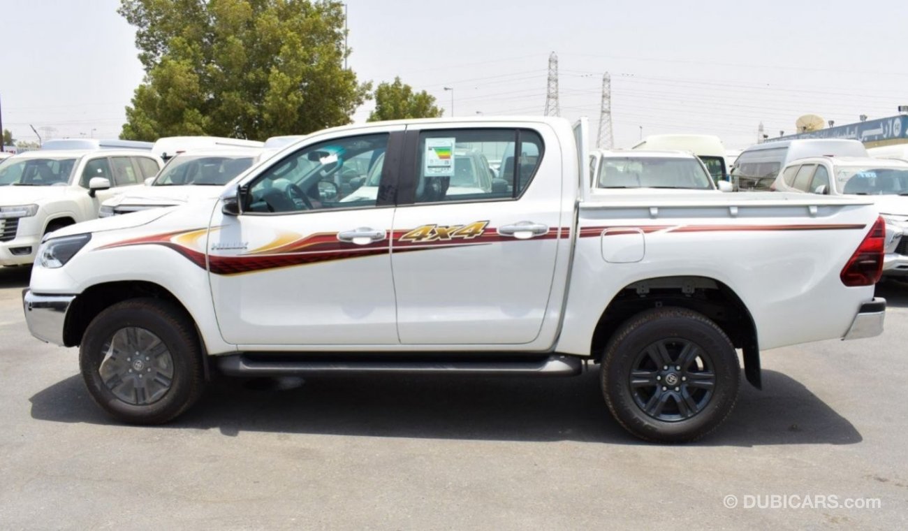 تويوتا هيلوكس GLX PRICE REDUCED 2022 | 2.4L M/T FULL OPTION WITH REAR CAMERA AND ALLOY WHEELS MAROON INTERIOR