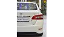 Nissan Sentra EXCELLENT DEAL for our Nissan Sentra 1.8 S ( 2020 Model ) in White Color GCC Specs