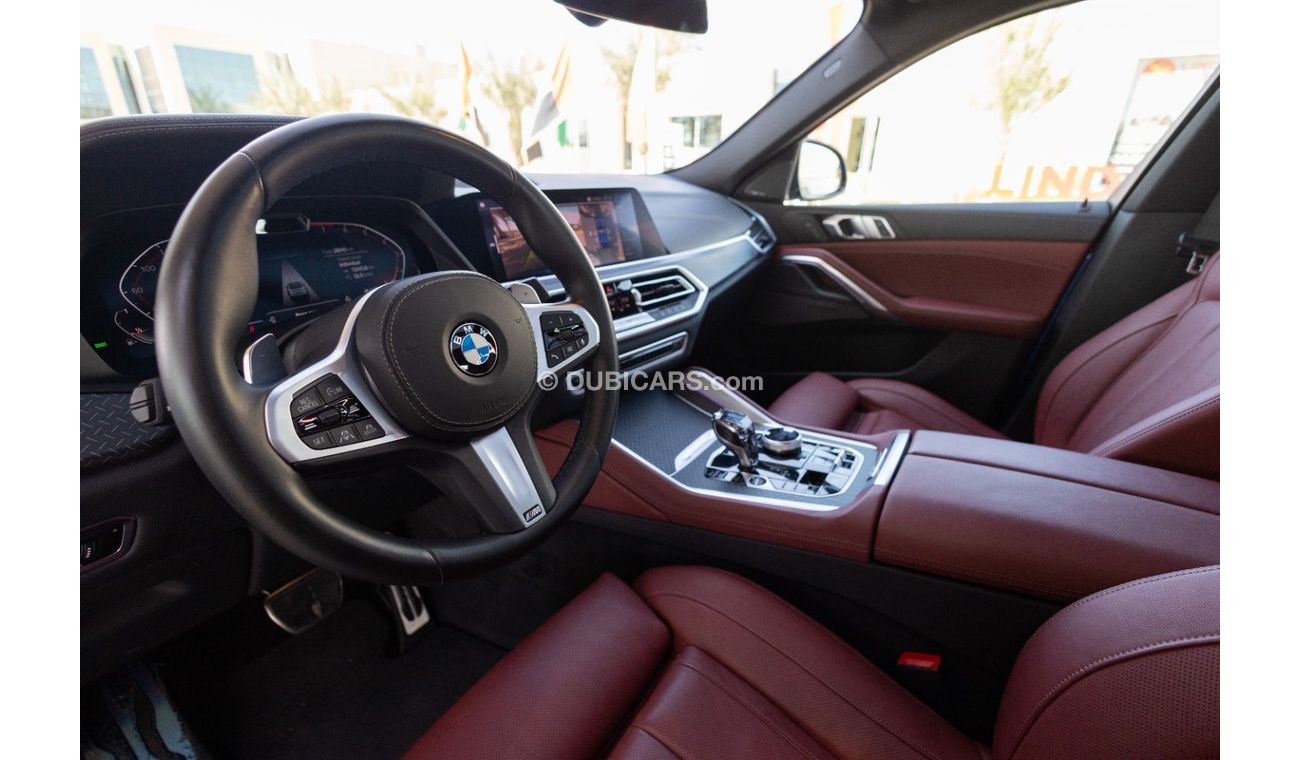 بي أم دبليو X6 40i M Sport 3.0L BMW X6 xDrive40i M-Sport 2020 (LOW MILEAGE) GCC under Agency Warranty and Service C