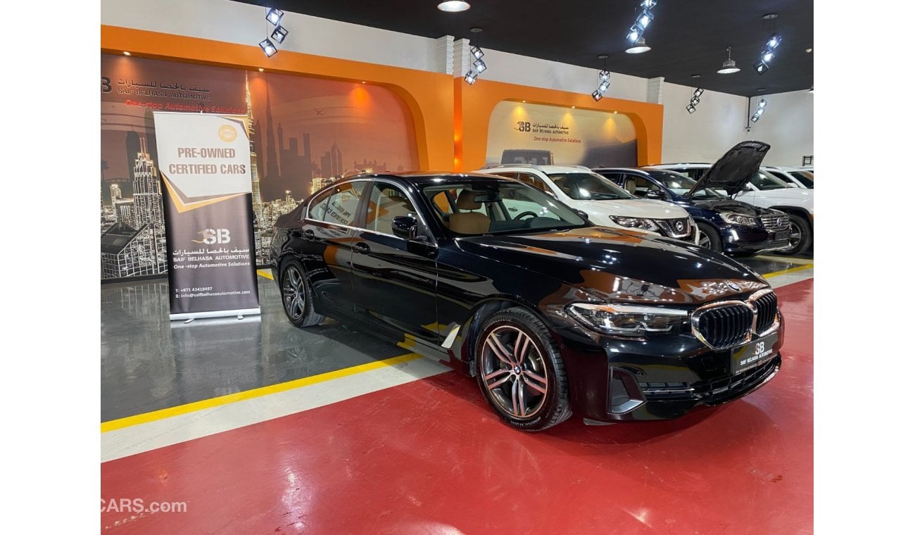 BMW 520i AED 3,163 EMi @ 0% DP | BMW 520i I 2023 I GCC | Under Warranty | Certified Pre-Owned |