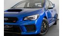 سوبارو امبريزا WRX STI Std 2018 Subaru WRX STi AWD / Stage 1 / Full-Service History