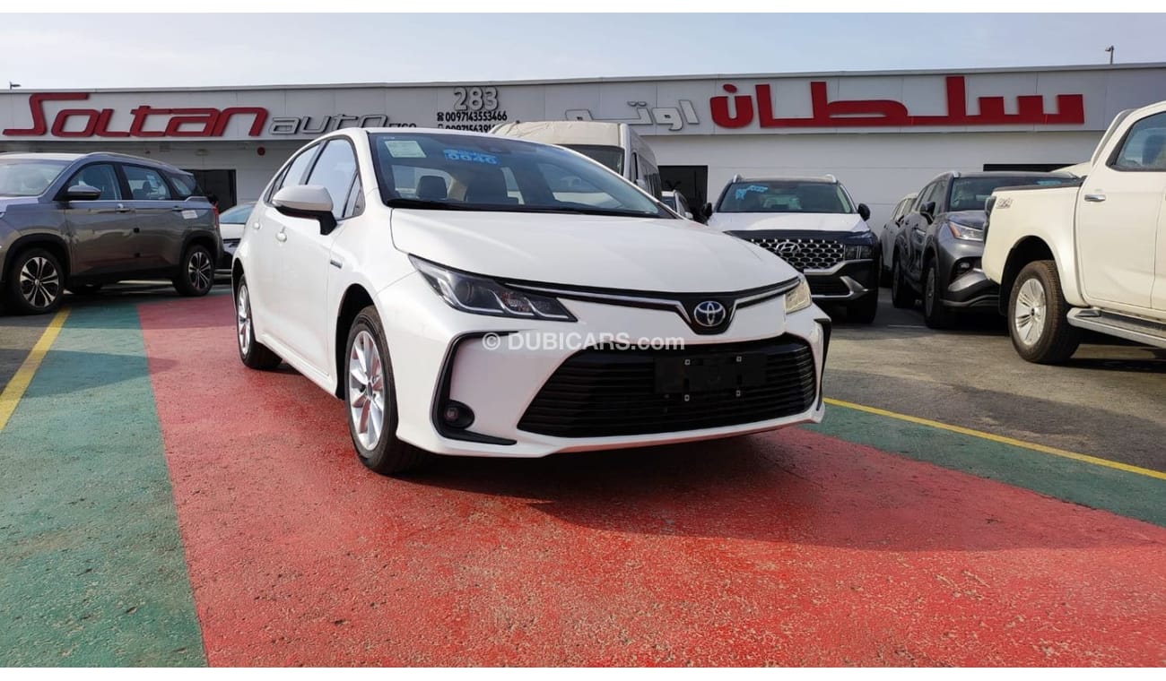 Toyota Corolla 2023 Hyprid 1.8L petrol 4X2 FWD White color